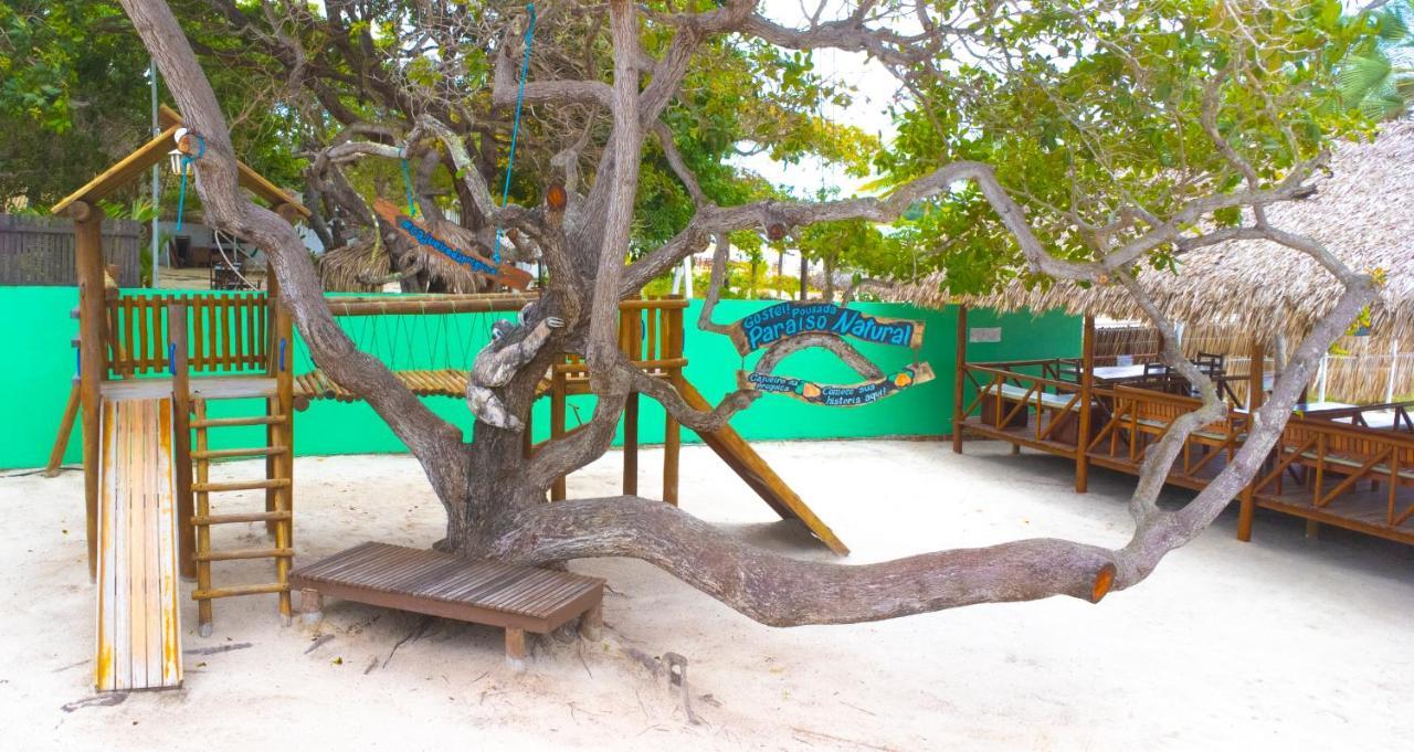 Pousada E Restaurante Paraiso Natural جيجوكا دي جيريكواكوارا المظهر الخارجي الصورة